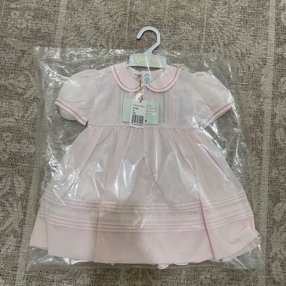 Feltman Brothers Pink Dress 9m NWT
